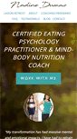 Mobile Screenshot of nadinedumas.com